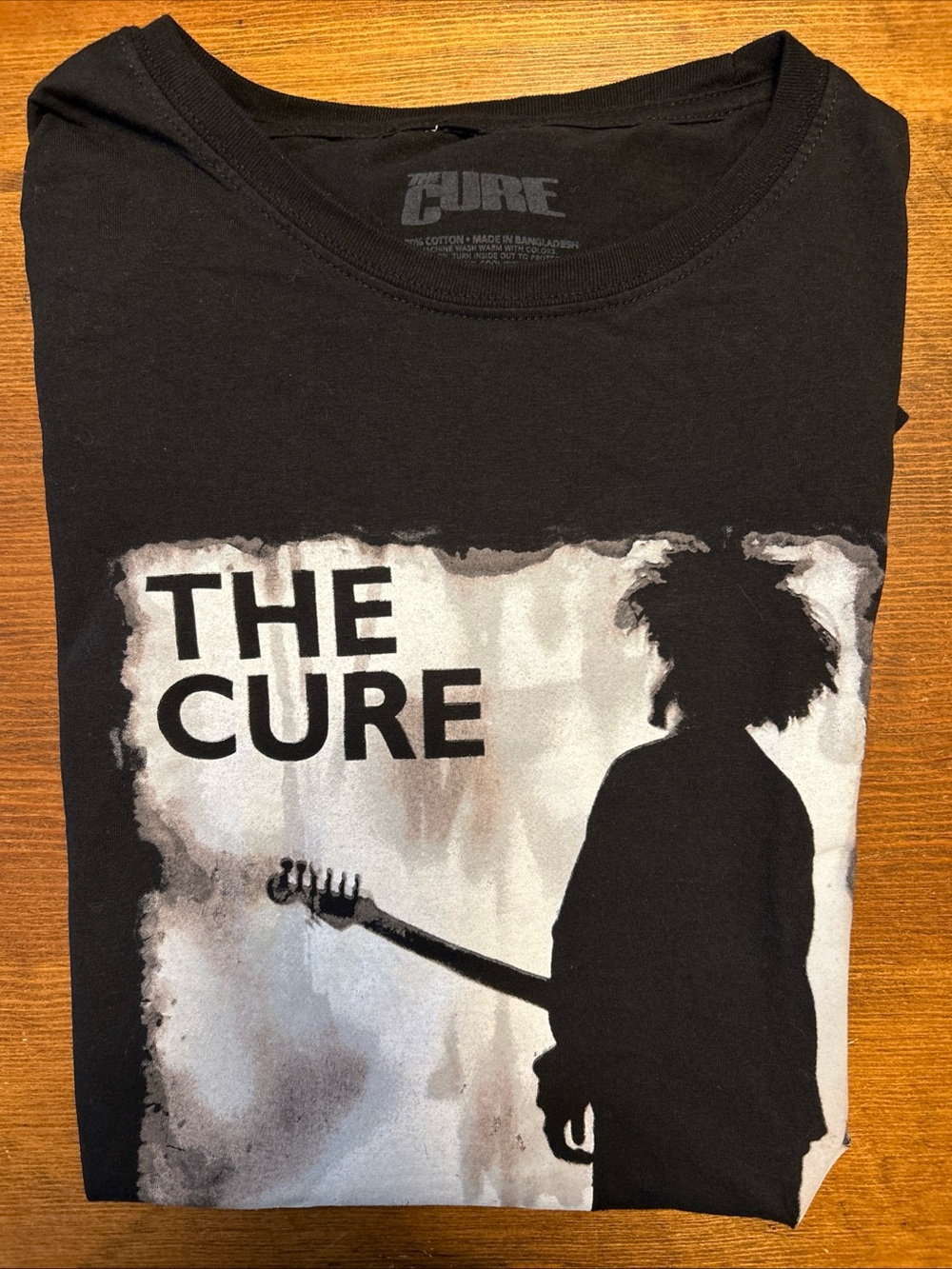 The Cure Boys Don’t Cry Cover Black Graphic Band Tee - Size XL